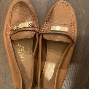 Brown Calvin Klein Loafers
